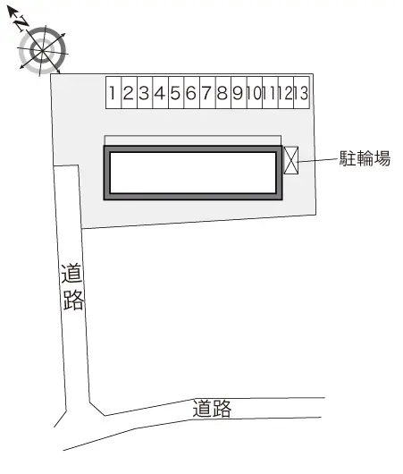 ★手数料０円★富士宮市小泉　月極駐車場（LP）